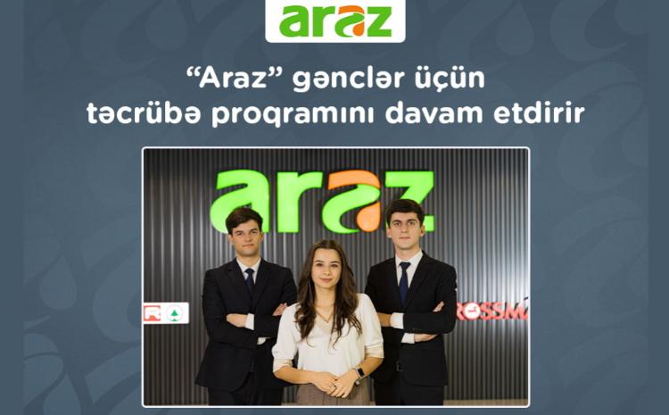 “Araz” supermarketlər şəbəkəsi gənclər üçün təcrübə proqramını davam etdirir 