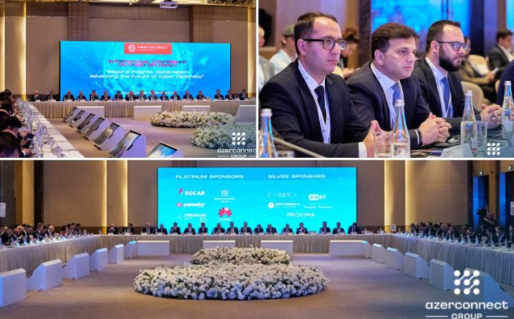 Azerconnect Group supported International Conference on Cyber Diplomacy 