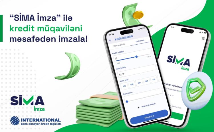 Заключите кредитный договор дистанционно с SİMA İmza 