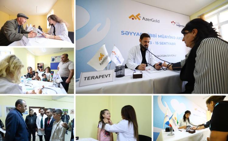 “AzerGold” QSC-nin təşkilatçılığı ilə Daşkəsəndə keçirilən növbəti tibbi müayinə aksiyasına yekun vurulub 