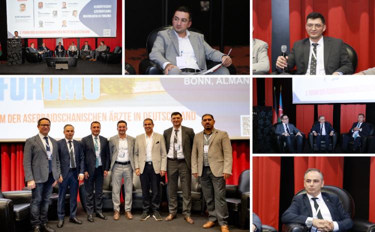 Almaniyada Yaşayan Azərbaycanlı Həkimlərin III Forumunun ilk panel müzakirəsi 