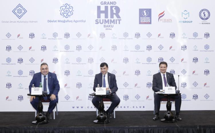 İşəgötürənlərlə əməkdaşlıq mövzusunda “Grand HR Summit” keçirilib 