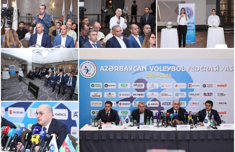 Azərbaycan Voleybol Federasiyası 2024-2025 mövsümünə start verdi 