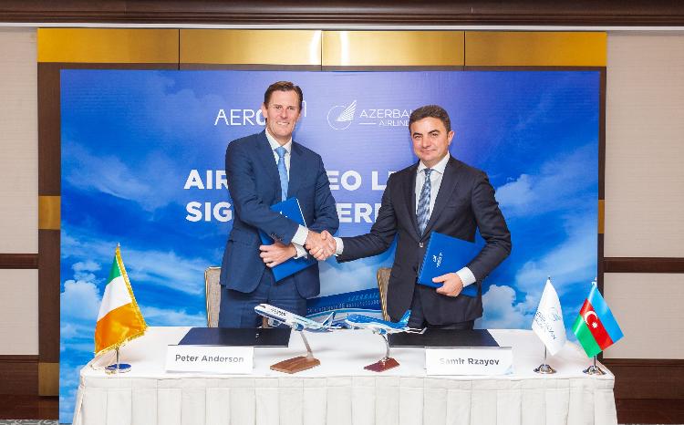 AZAL приобрел в операционный лизинг шесть новых самолетов Airbus A320neo и A321neo у компании AerCap 