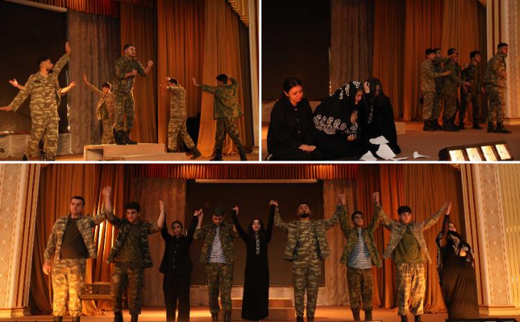 Студенты БГУ показали спектакль «Yarımçıq qalmış...» 