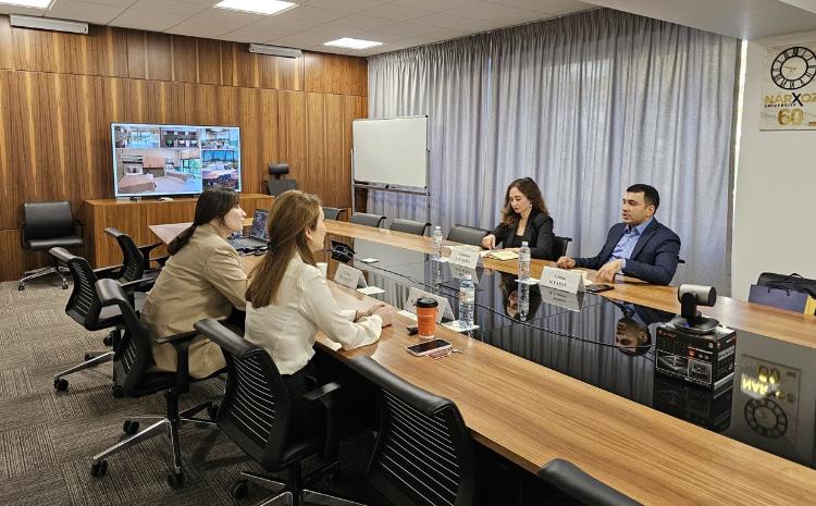 Делегация БГУ посетила Университет Нархоз Казахстана 