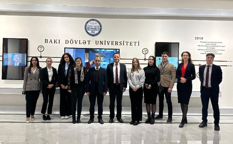 Делегация Университета Коллегиум Матиаса Корвинуса побывала в БГУ 