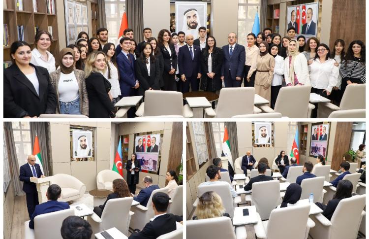 Cooperation between UAE Embassy and Azerbaijan University of Languages Highlighted in “Education in UAE” Event 