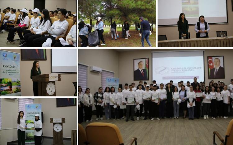 Region gəncləri ekoloji məsələlərlə bağlı maarifləndiriliblər 