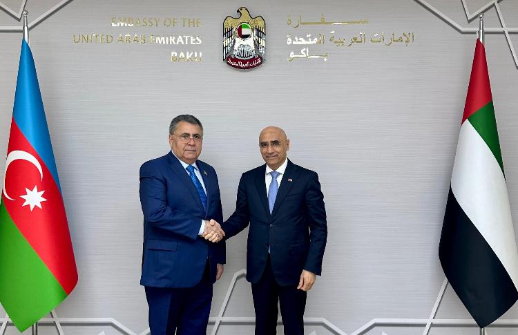 Azərbaycan-BƏƏ Parlament Əlaqələri: Cavanşir Paşazadə və Məhəmməd Əl Bluşi arasında görüş 