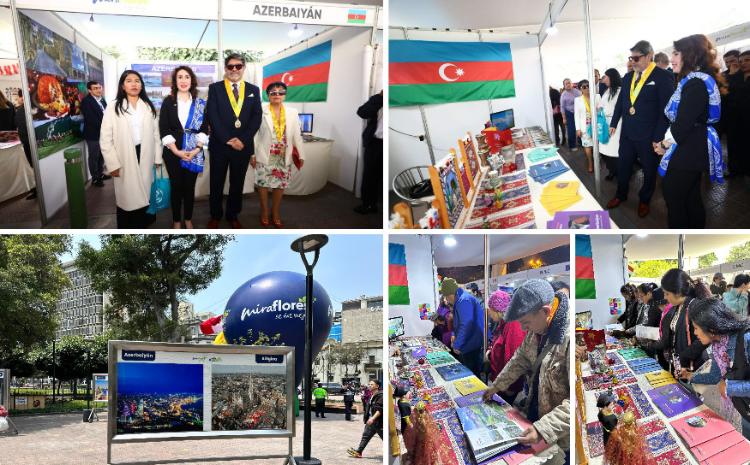Azərbaycan Limada keçirilən Beynəlxalq Mədəniyyət, Turizm və Təhsil Sərgisində təmsil olundu 