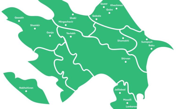 Bolt tətbiqi xəritəsində artıq 11 yeni şəhər mövcuddur 