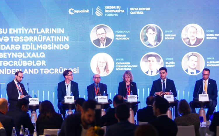 Bakıda IV Xəzər Su İnnovasiya Forumu keçirilib 