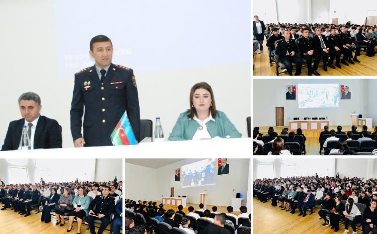 Qazaxda antinarkotik təbliğatı çərçivəsində məktəblilərlə görüş keçirilib 