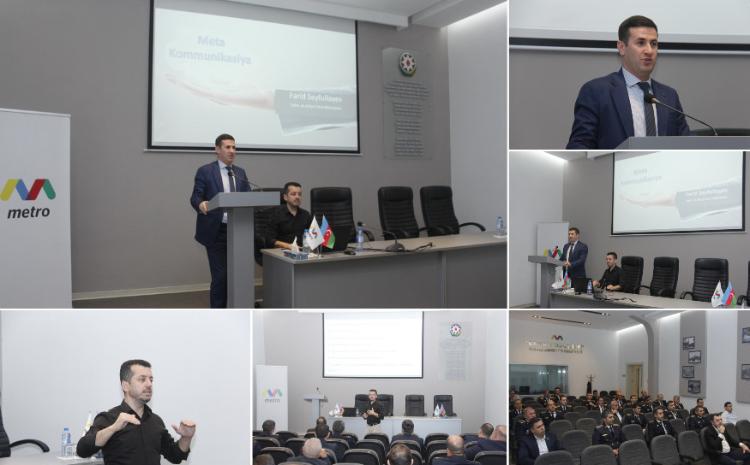 COP29 ərəfəsində stansiya əməkdaşlarına yeni tipli təlim təşkil edilib 