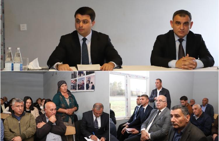 Neftçalanın icra başçısı səyyar görüş keçirib 