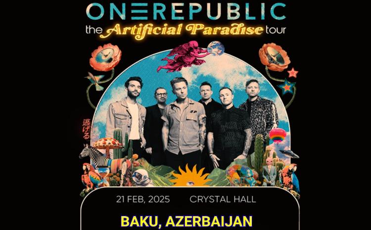 Dünya şöhrətli “OneRepublic” qrupu ilk dəfə Bakıda 