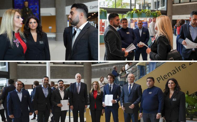 Azərbaycan icması Niderland Parlamentinin üzvləri ilə görüşüb 