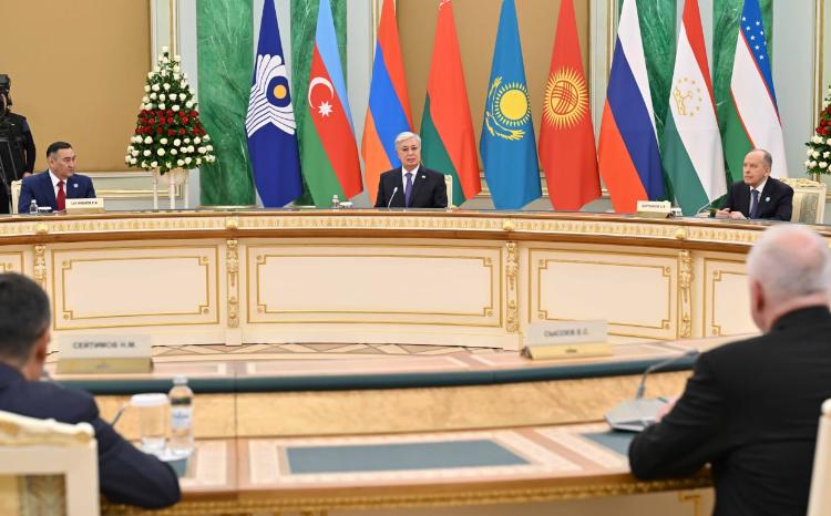 Президент Касым-Жомарт Токаев принял руководителей органов безопасности и специальных служб государств - участников СНГ 