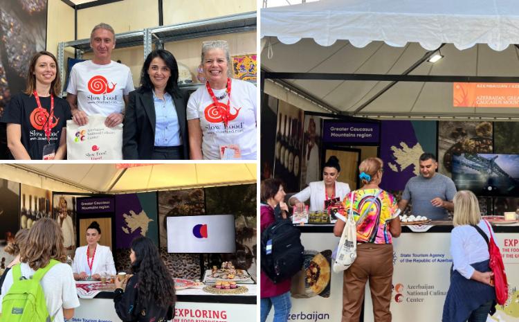 Azərbaycanın qastroturizm imkanları İtaliyada keçirilən festivalda təbliğ edilib 