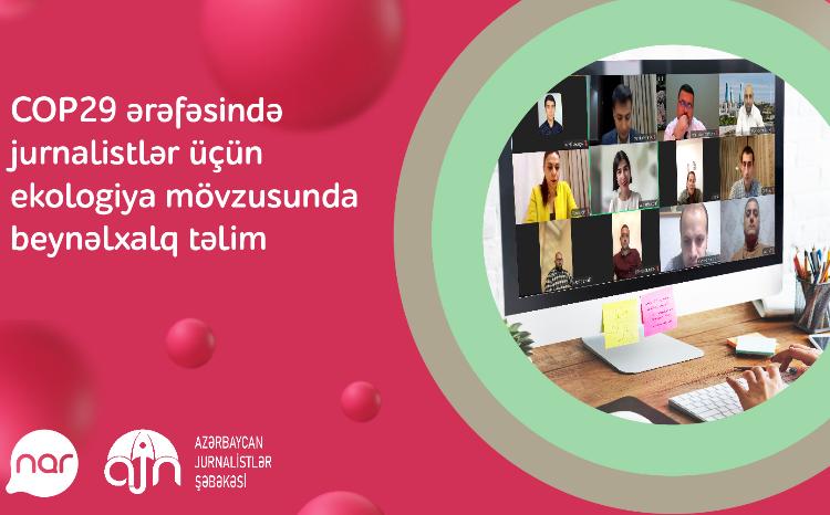 Nar supports international environmental training for journalists 