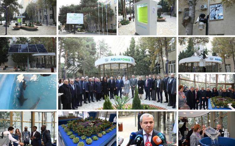 BDU-nun yeni unikal layihəsi - Universitetdə “EKO MƏKAN” 