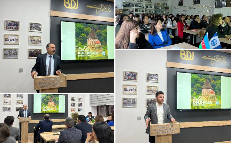 В БГУ отметили День города Кельбаджар 