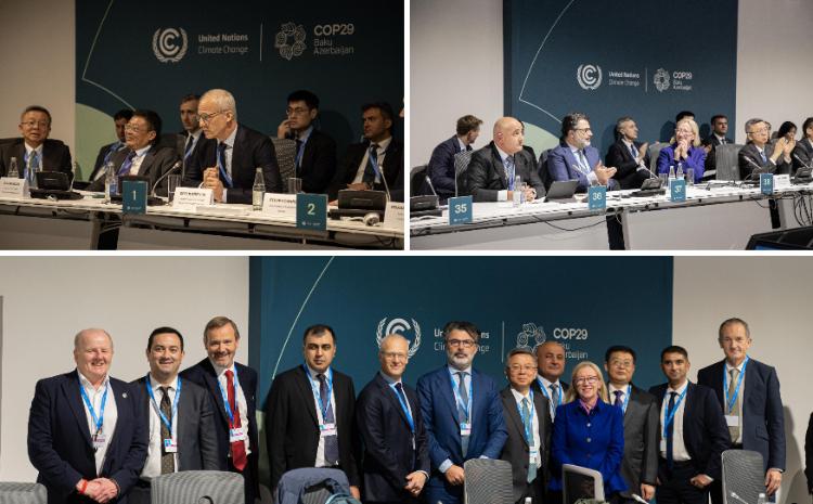 SOFAZ and IFSWF hosted a high-level panel on “The role of sovereign wealth funds in financing the energy transition” at COP29 