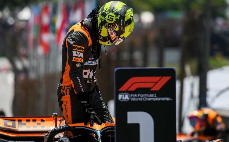 Norris “Formula 1” üzrə Braziliya Qran-prisinin təsnifat mərhələsində qalib gəlib 
