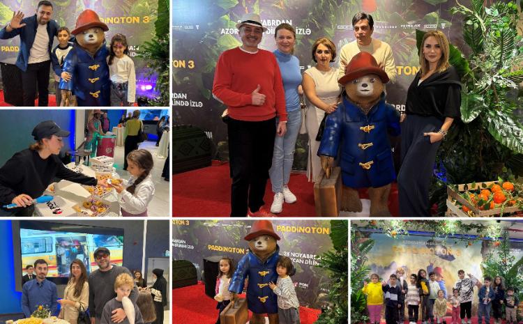 В CineMastercard «Приключение Паддингтона 3» на азербайджанском языке! - ВИДЕО