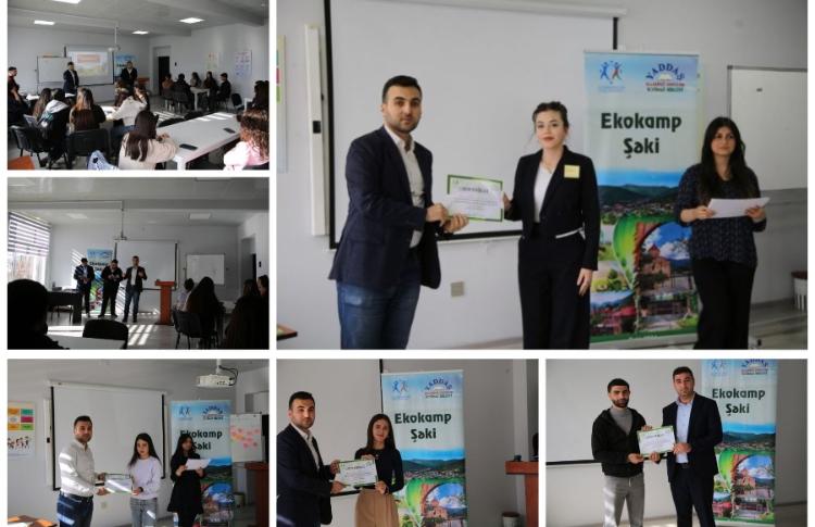 Gənclər Şəkinin ekoloji turizm potensialı ilə bağlı maarifləndiriliblər 