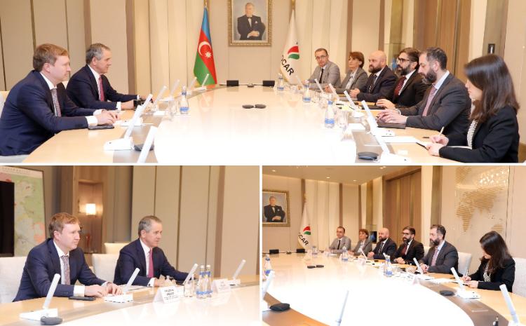SOCAR-ın prezidenti “DeGolyer and MacNaughton” şirkətinin sədri və baş icraçı direktoru ilə görüşüb 