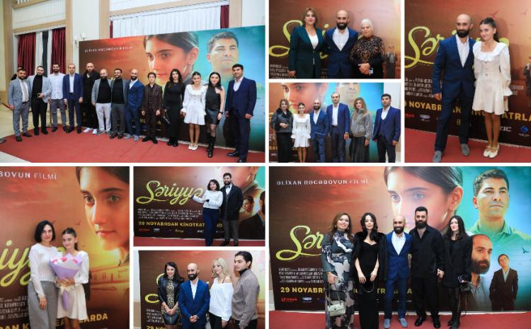 “Səriyyə” filminin qala gecəsi baş tutub - VİDEO