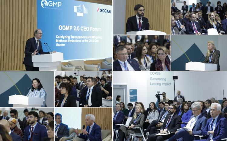COP29 çərçivəsində “OGMP 2.0 təşəbbüsü liderlərinin Forumu” keçirilib 