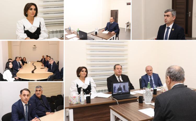 İxtisasartırma kursunu başa vuran mediatorların yekun imtahanı keçirilib 