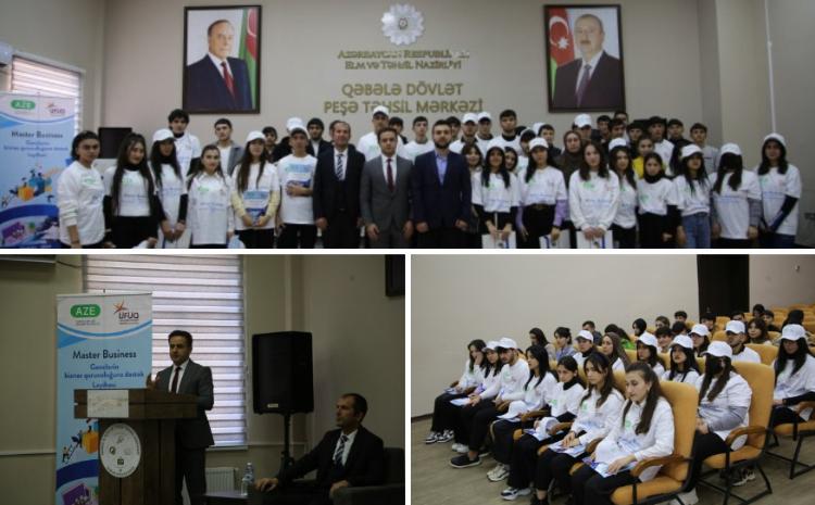 Qəbələ gəncləri sahibkarlıqla bağlı maarifləndiriliblər 