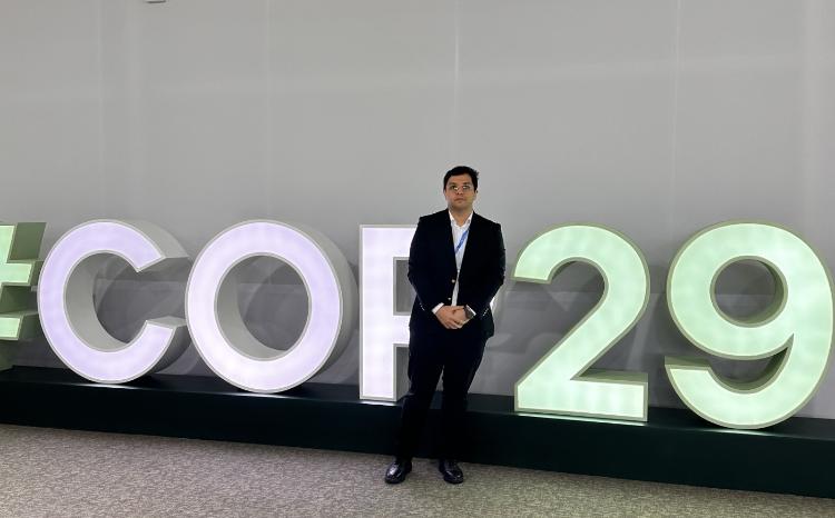 BDU KOBİA-nın 5-ci qrant müsabiqəsinin qalibi olan “Clean-Charge” layihəsi ilə COP29-un Mavi zonasında təmsil olunub 