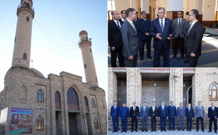 Komitə sədri Şirvan şəhər “Zeynalabidin” məscidində olub 