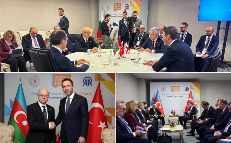 İstanbulda Azərbaycan - Türkiyə enerji əməkdaşlığının ikitərəfli və çoxtərəfli formatlarda inkişafı müzakirə olunub 