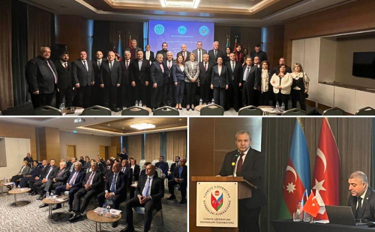 Ректор БГУ в Стамбуле выступил на собрание Общества азербайджанских ученых 