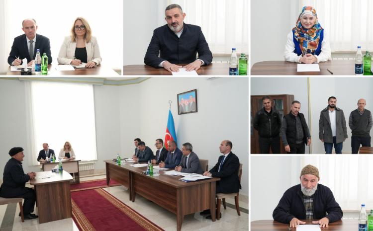 Dövlət Komitəsinin sədri Naxçıvanda vətəndaşları qəbul edib 