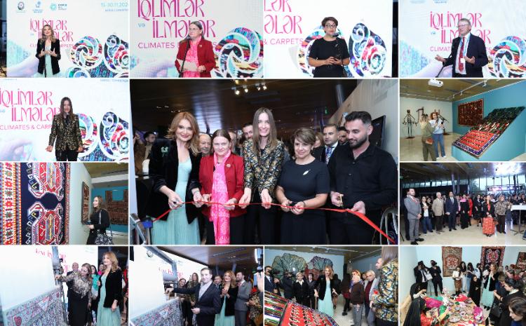 An International Exhibition Climates and Carpets is now open at the Azerbaijan National Carpet Museum 