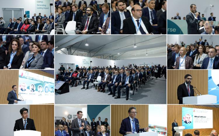 COP29 çərçivəsində “SOCAR-ın dekarbonizasiya sahəsində fəaliyyəti: çətinliklər və nailiyyətlər” mövzusunda tədbir keçirilib 