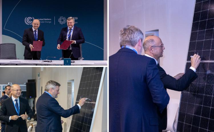 240 MVt gücündə Şəfəq Günəş Elektrik Stansiyasının təməli qoyulub 