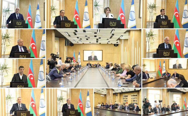 БГУ и Совет прессы провели мероприятие по поводу атак на Азербайджан накануне COP29 