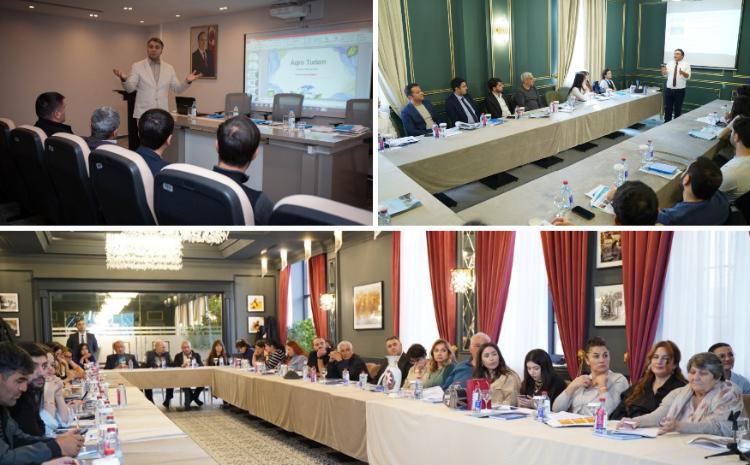 Regionlarda turizm sənayesi nümayəndələri üçün keçirilən təlimlər başa çatıb - VİDEO
