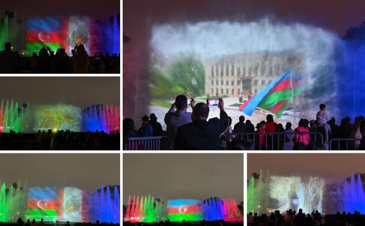 Peru paytaxtı Limanın mərkəzində Zəfər Günü təntənəsi 