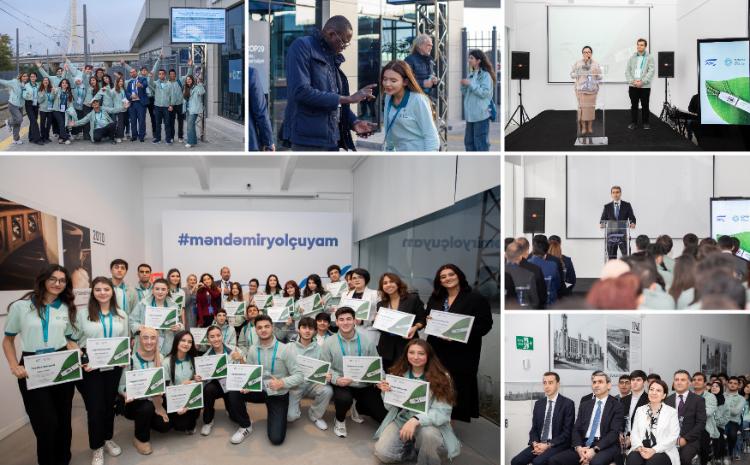 Könüllülər COP29 günlərində xidmət göstərən ADY-nin gücünə güc qatdılar 