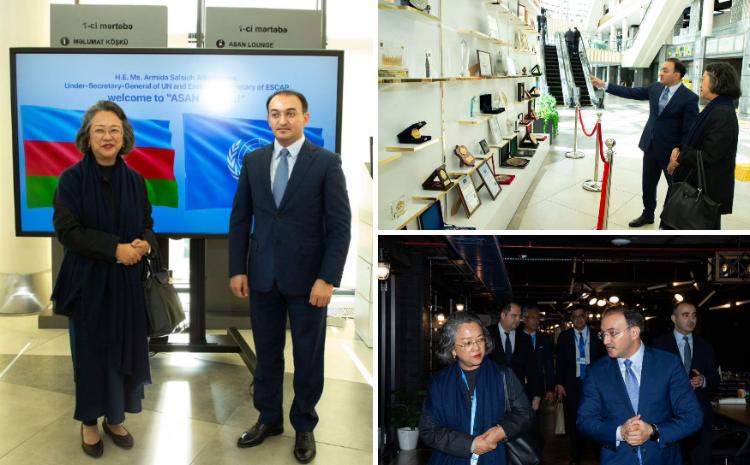 BMT Baş katibinin müavini "ASAN xidmət"də 