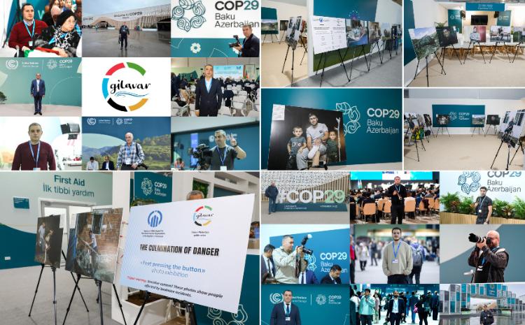 Gilavar Foto Klubunun 30-a yaxın üzvü COP29-da iştirak edib 